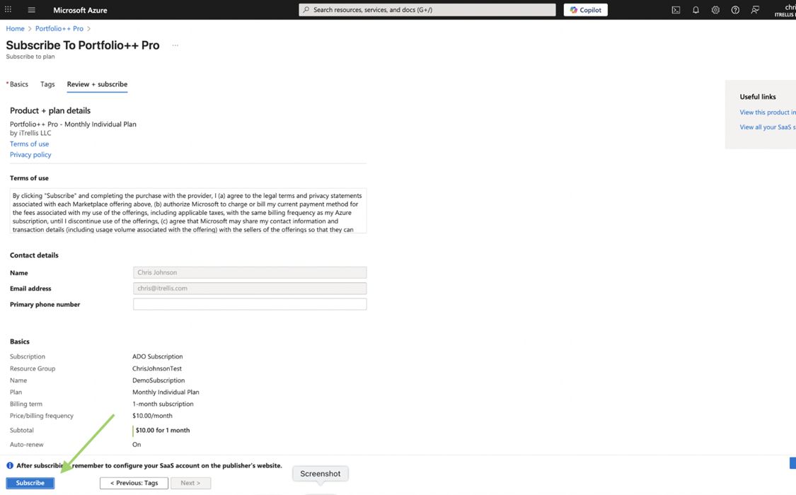 Review and subscribe