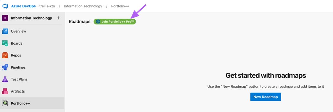 Open the Subscription Menu